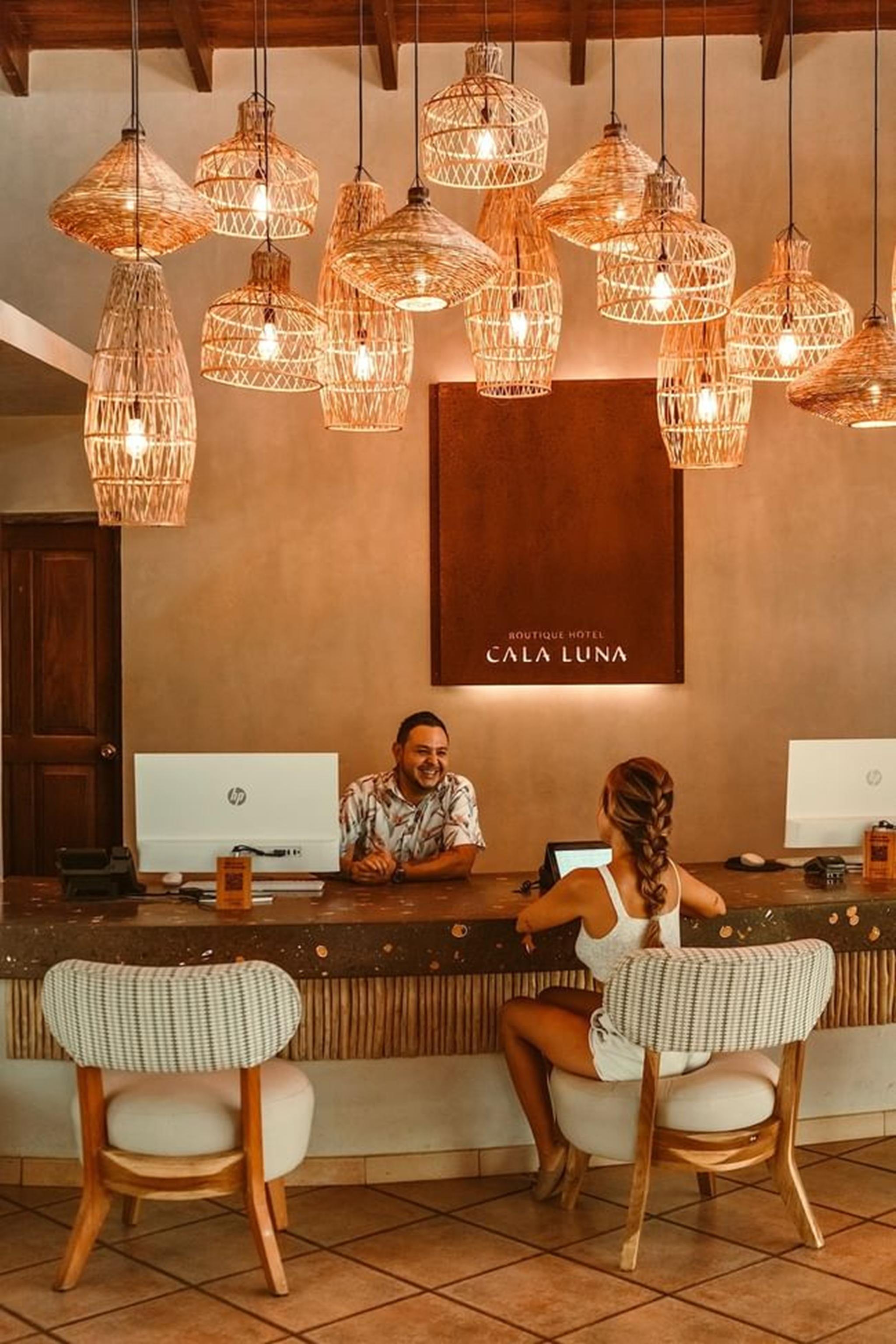 Vista Lobby Cala Luna Luxury Boutique Hotel