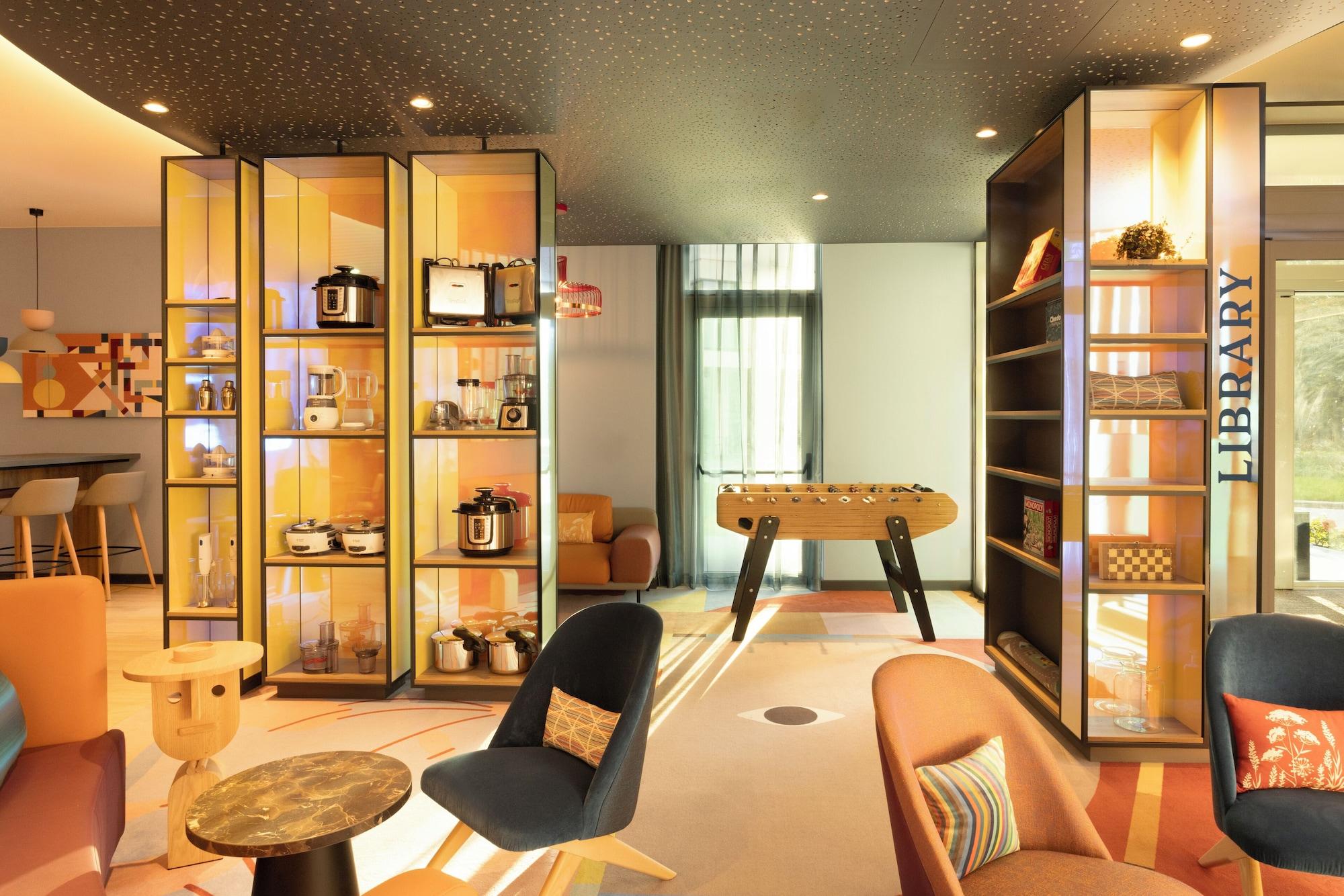 Vista Lobby Aparthotel Adagio Access Brussels Airport