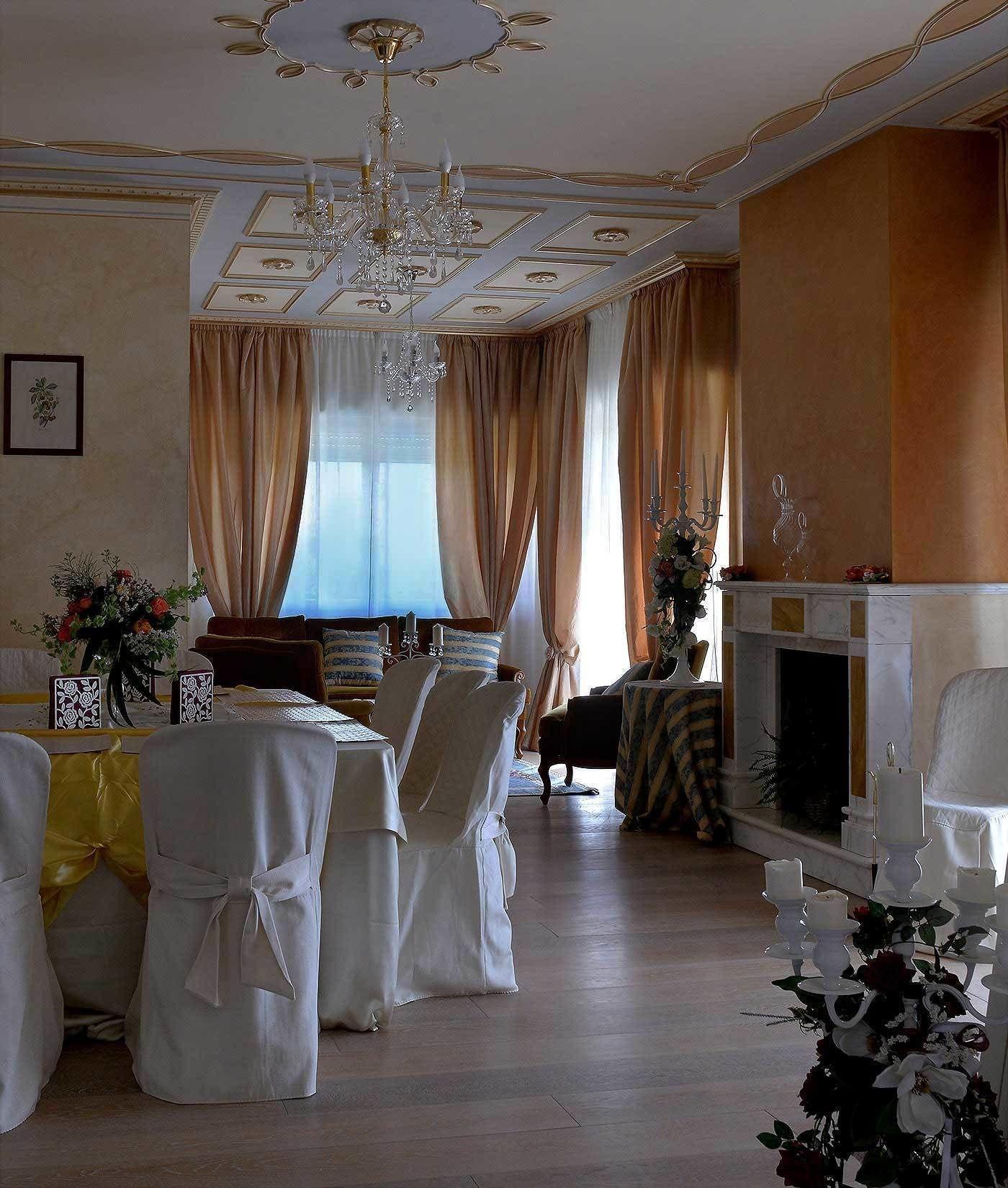 Vista Lobby La Locanda Francigena