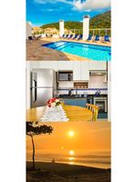Alquiler Vacacional - Apartamentos 300m Praia das Toninhas - vista para a serra do mar