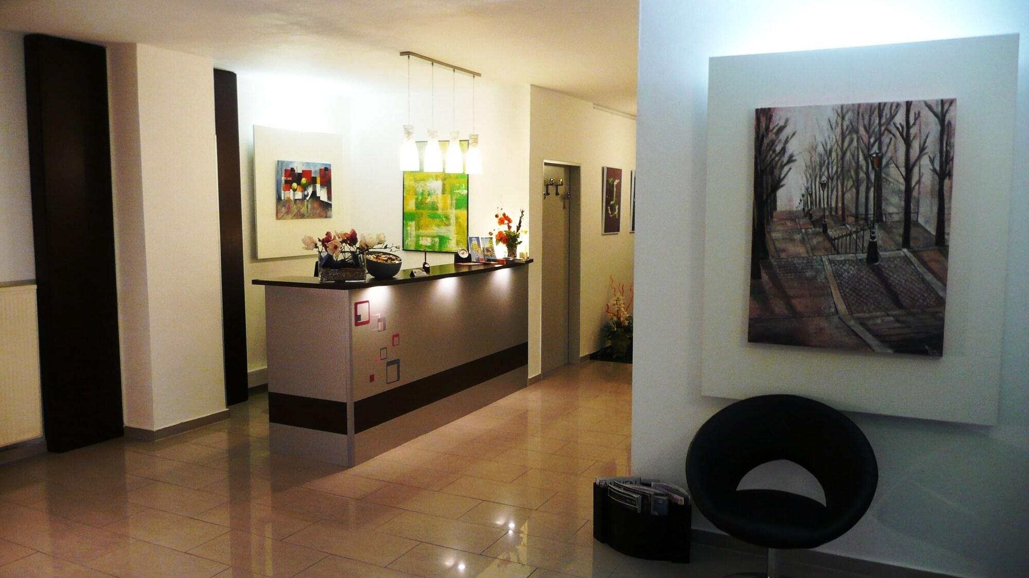 Vista Lobby Hotel Stadt Hamburg am Fluss Saarbrücken