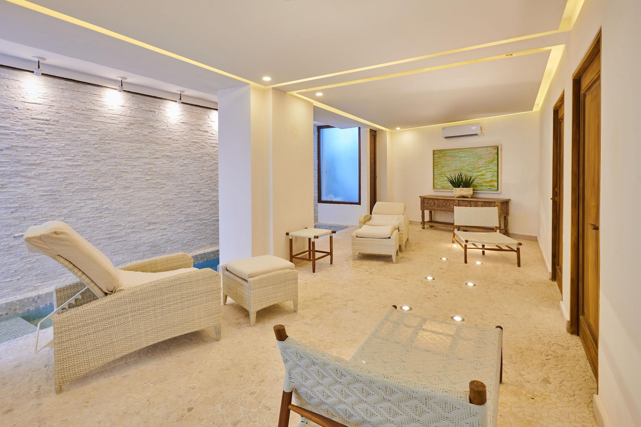 Instalaciones Recreativas Patio Azul Hotelito Boutique Adults Only