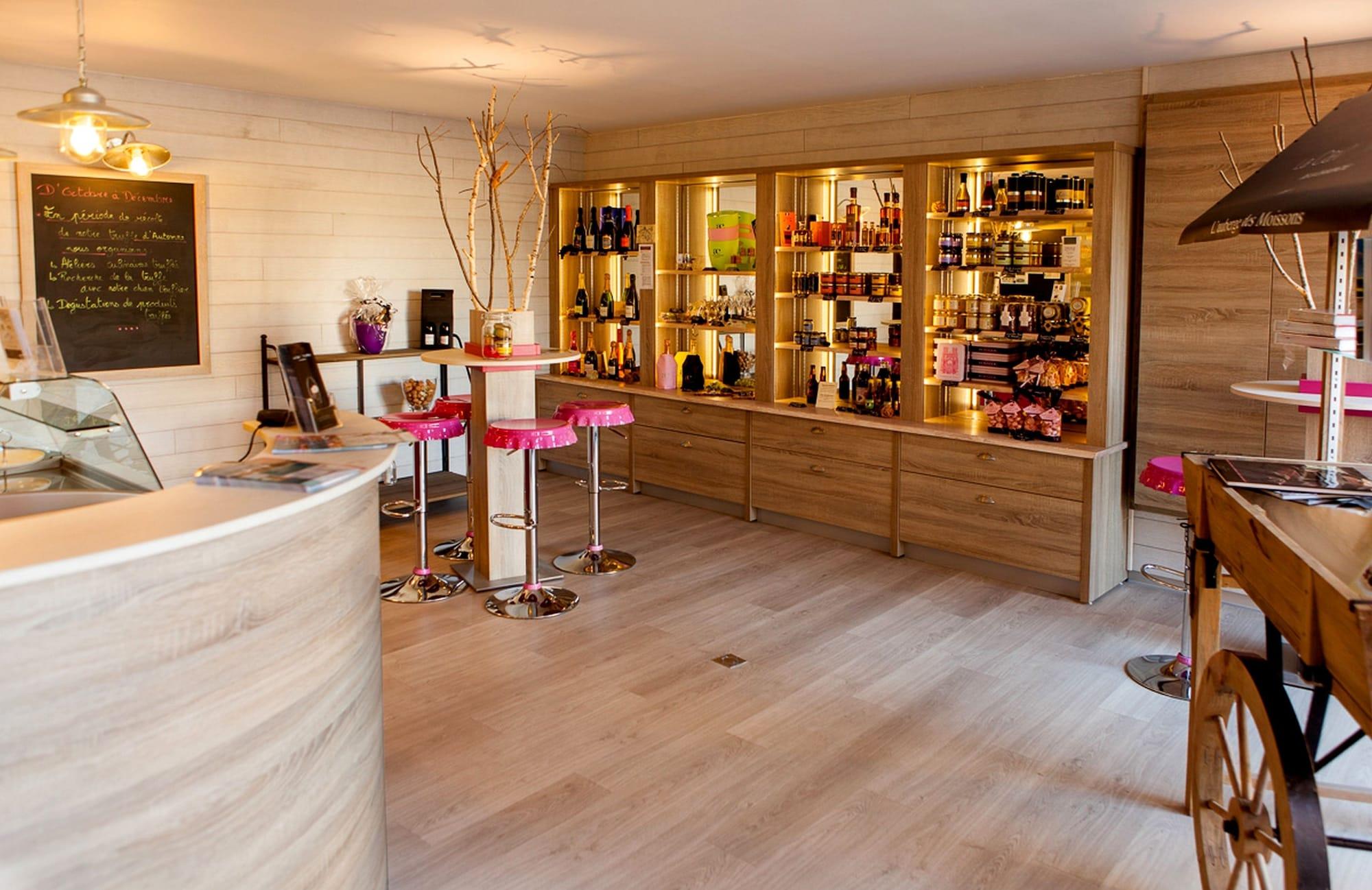 Vista Lobby Auberge des Moissons