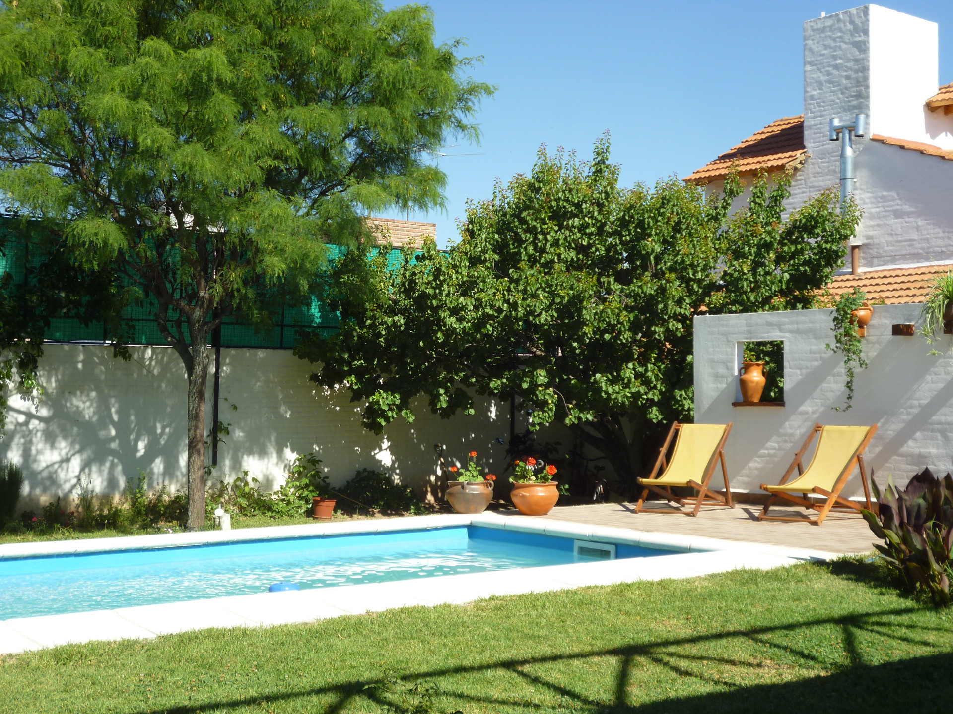 Vista Piscina Casa de Piedra