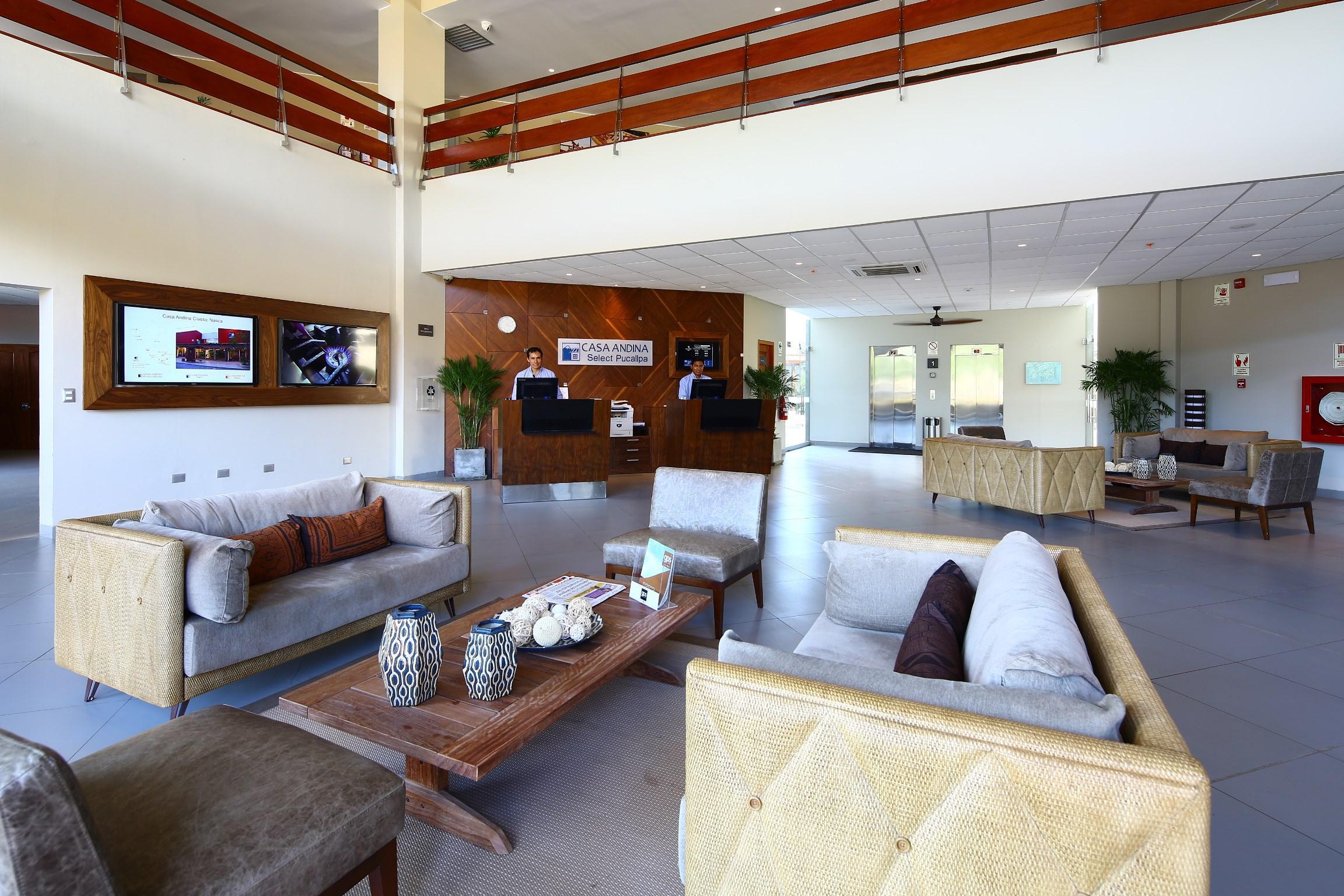 Vista Lobby Casa Andina Select Pucallpa