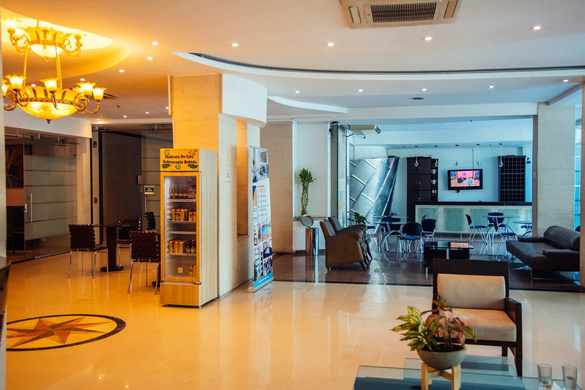 Vista Lobby Hotel Plaza Las Americas Cali