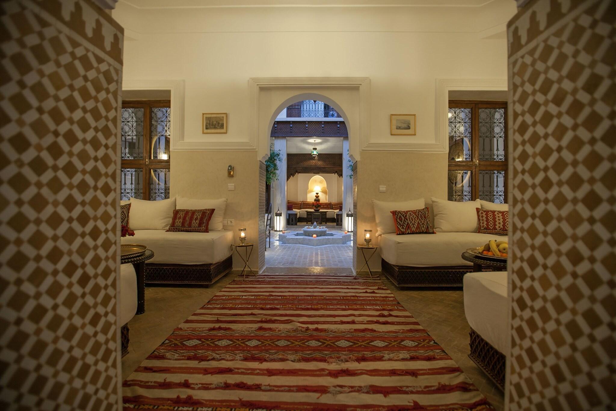 Vista Lobby Riad Le Clos des Arts