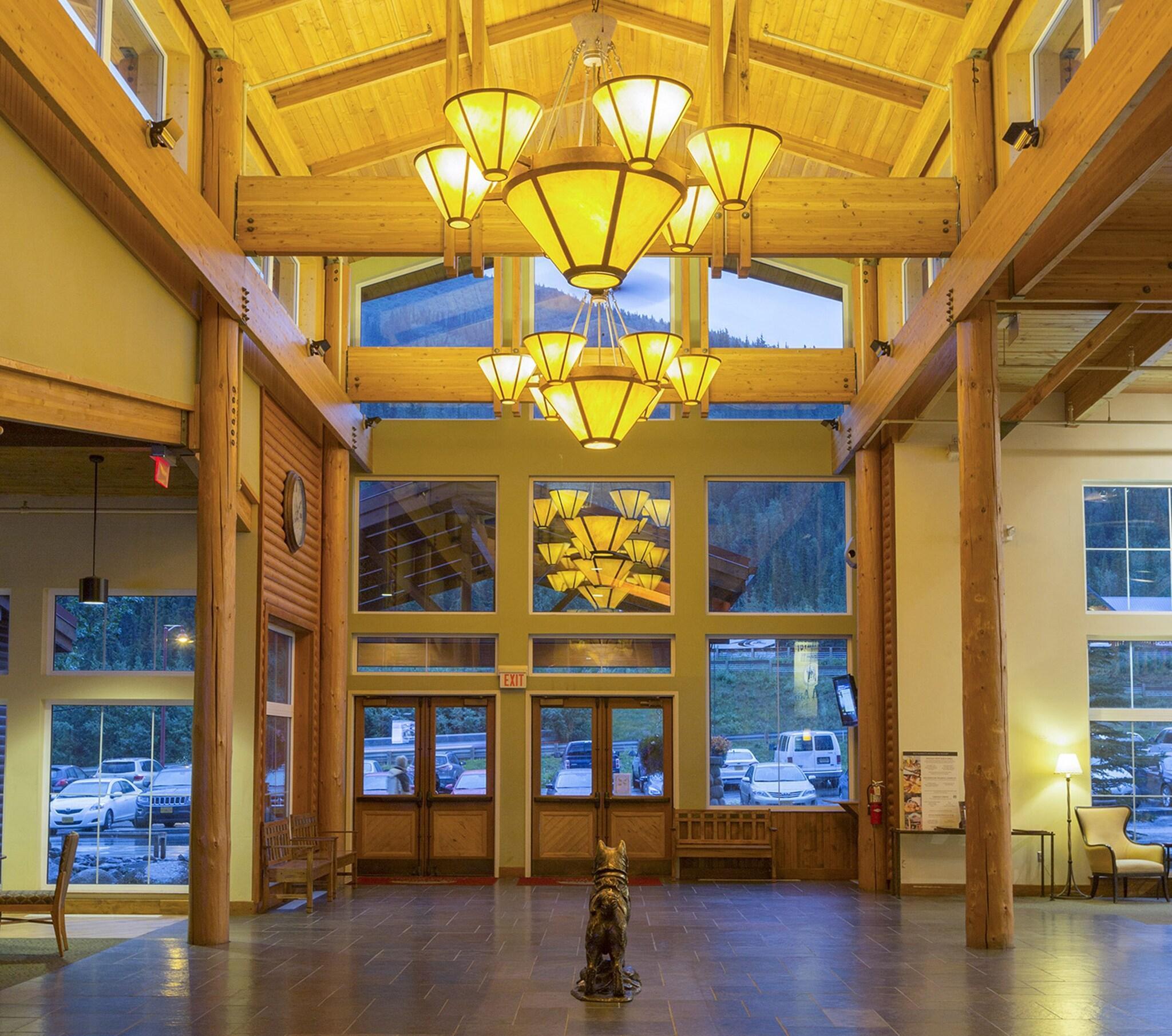 Vista Lobby  Holland America Denali Lodge