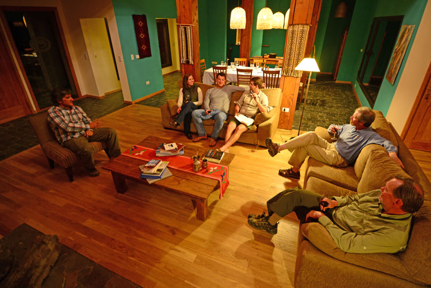 Sala de Reuniones Lago Rosario Lodge