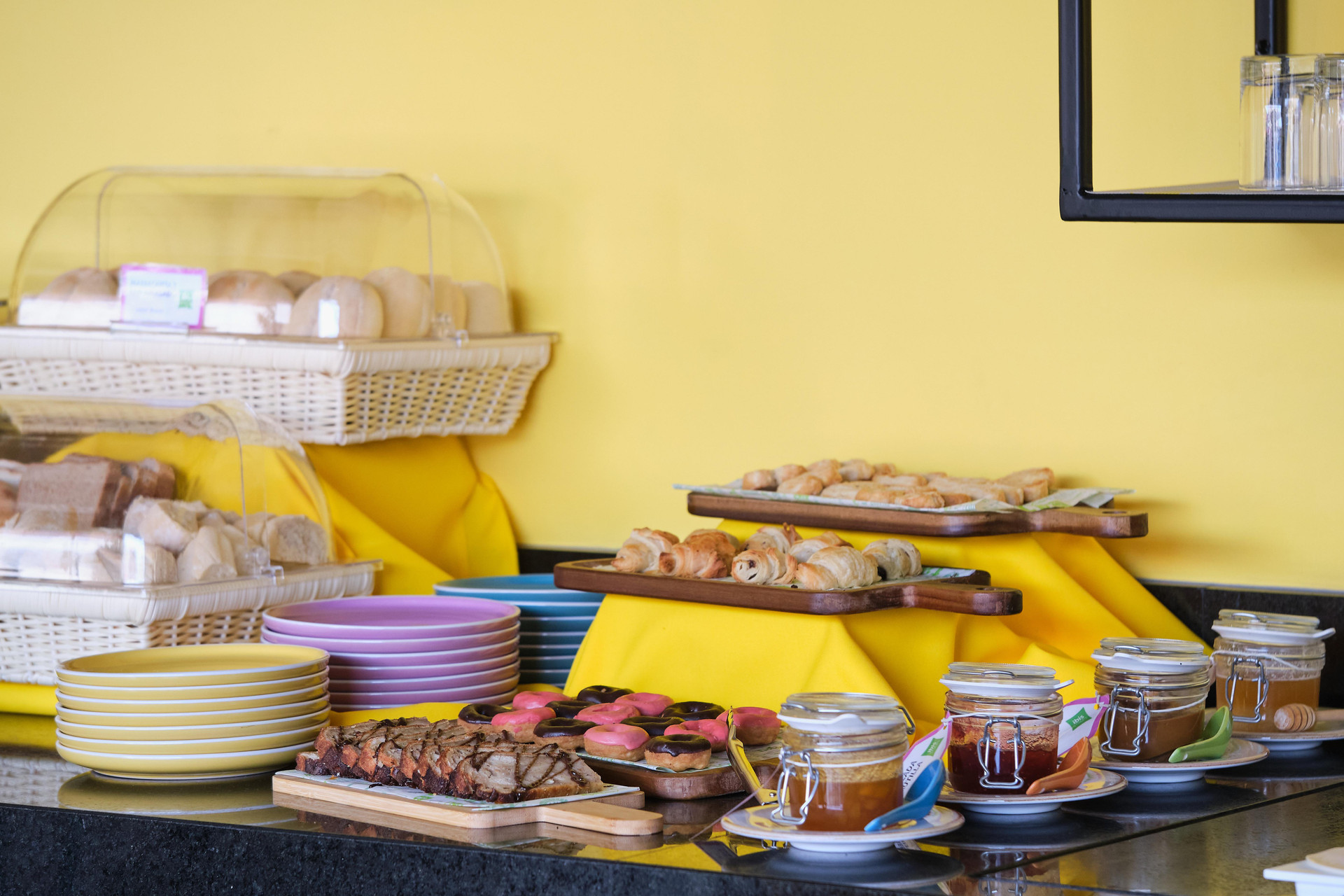 Área de desayuno Ibis Styles Antofagasta