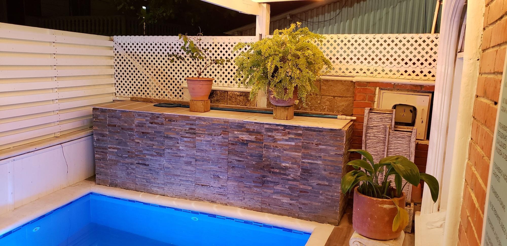 Vista Piscina HOTEL VERANO AZUL