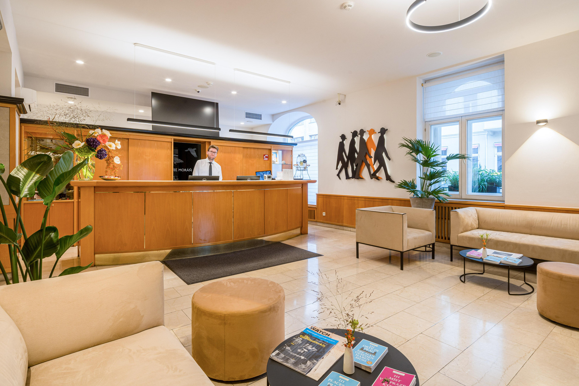 Vista Lobby Best Western Hotel Moran