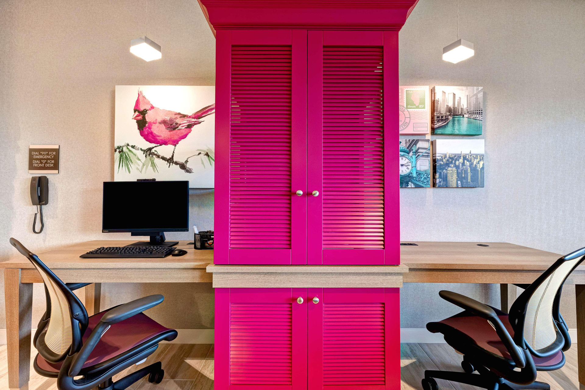 Vista Lobby Home2 Suites by Hilton Lincolnshire Chicago