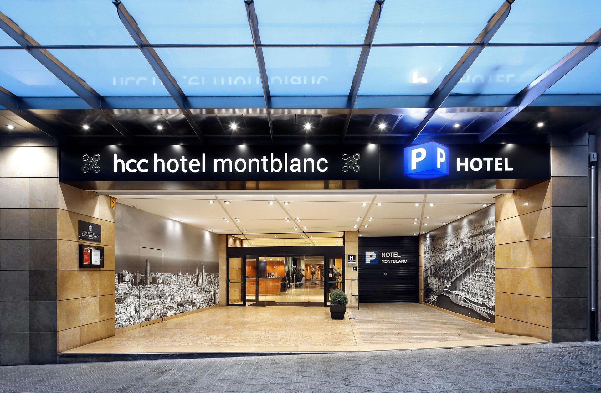 Vista Exterior Hotel HCC MontBlanc