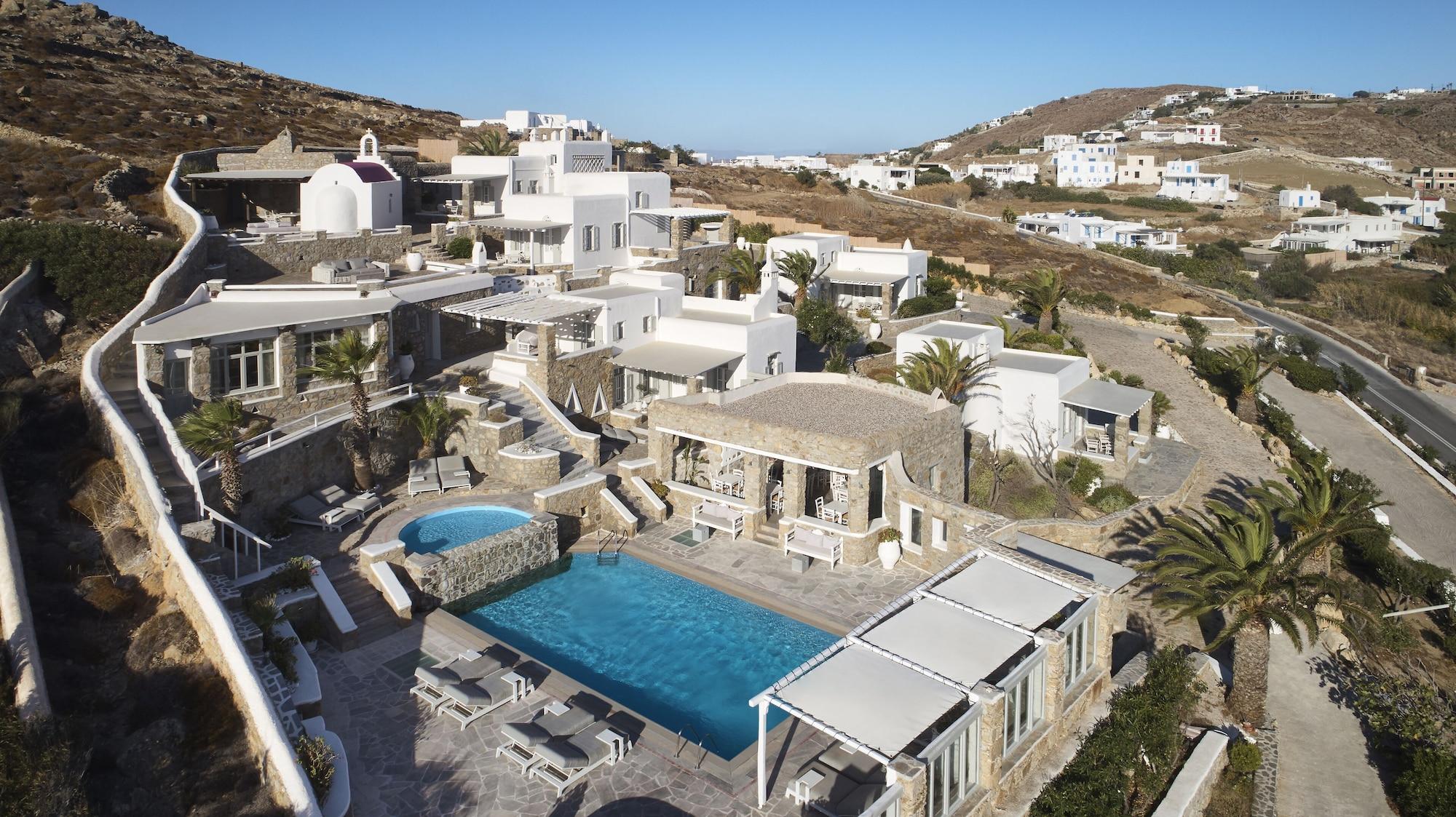 Vista Exterior Kallos of Mykonos (previous Leonis Summer Houses)