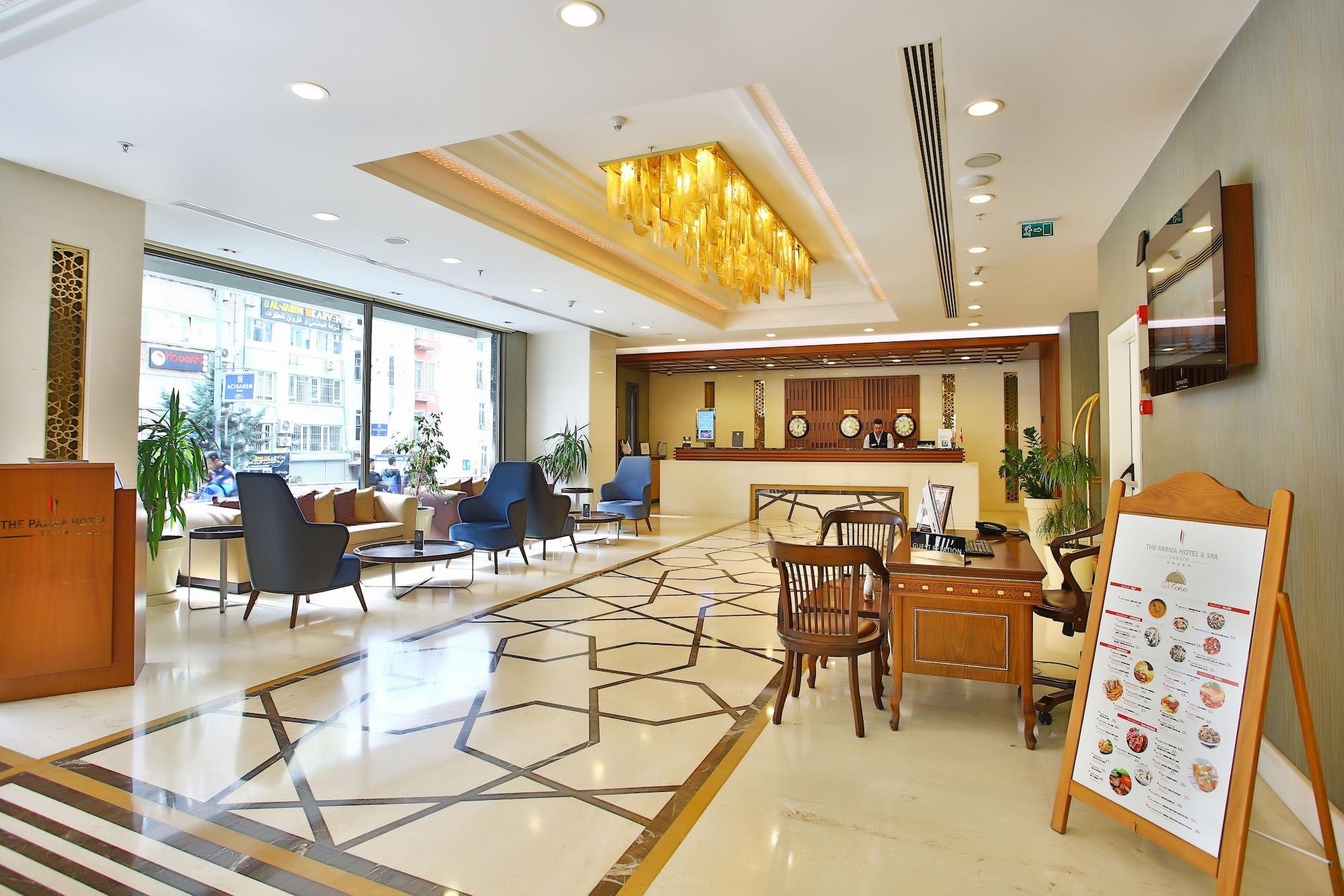 Vista Lobby The Parma Hotel Taksim