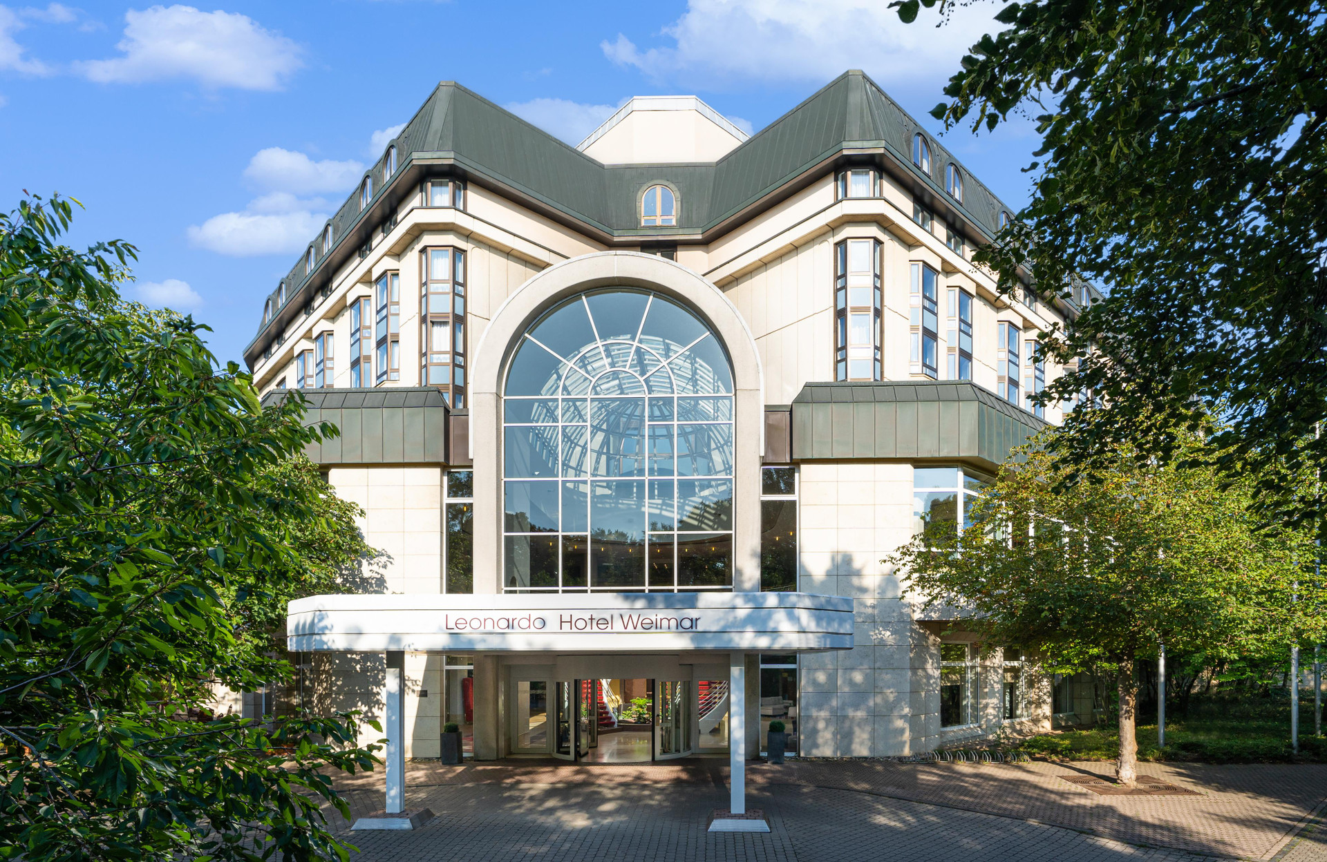 Vista Exterior Leonardo Hotel Weimar