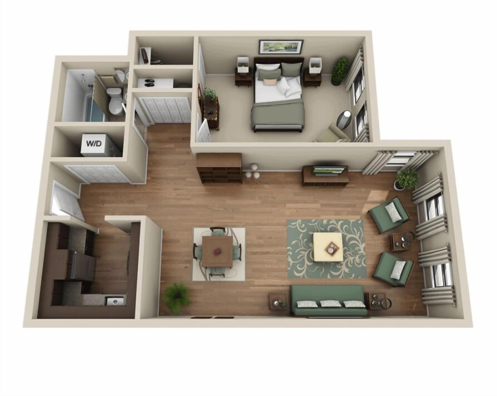 Habitación Remarkable One Bedroom Suite