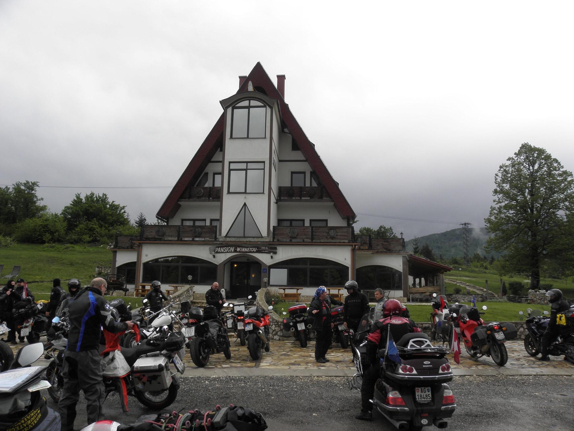 Vista Exterior Pansion Winnetou