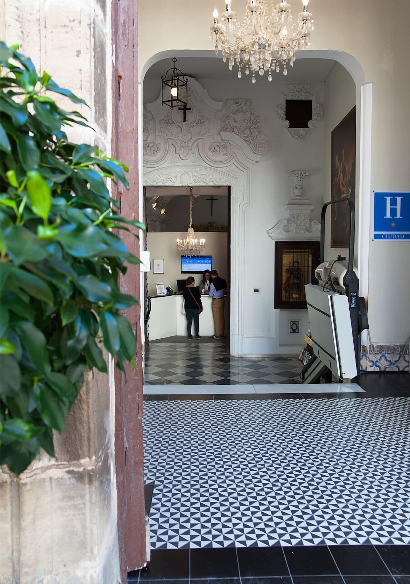 Vista Lobby Hotel Boutique Convento Cádiz