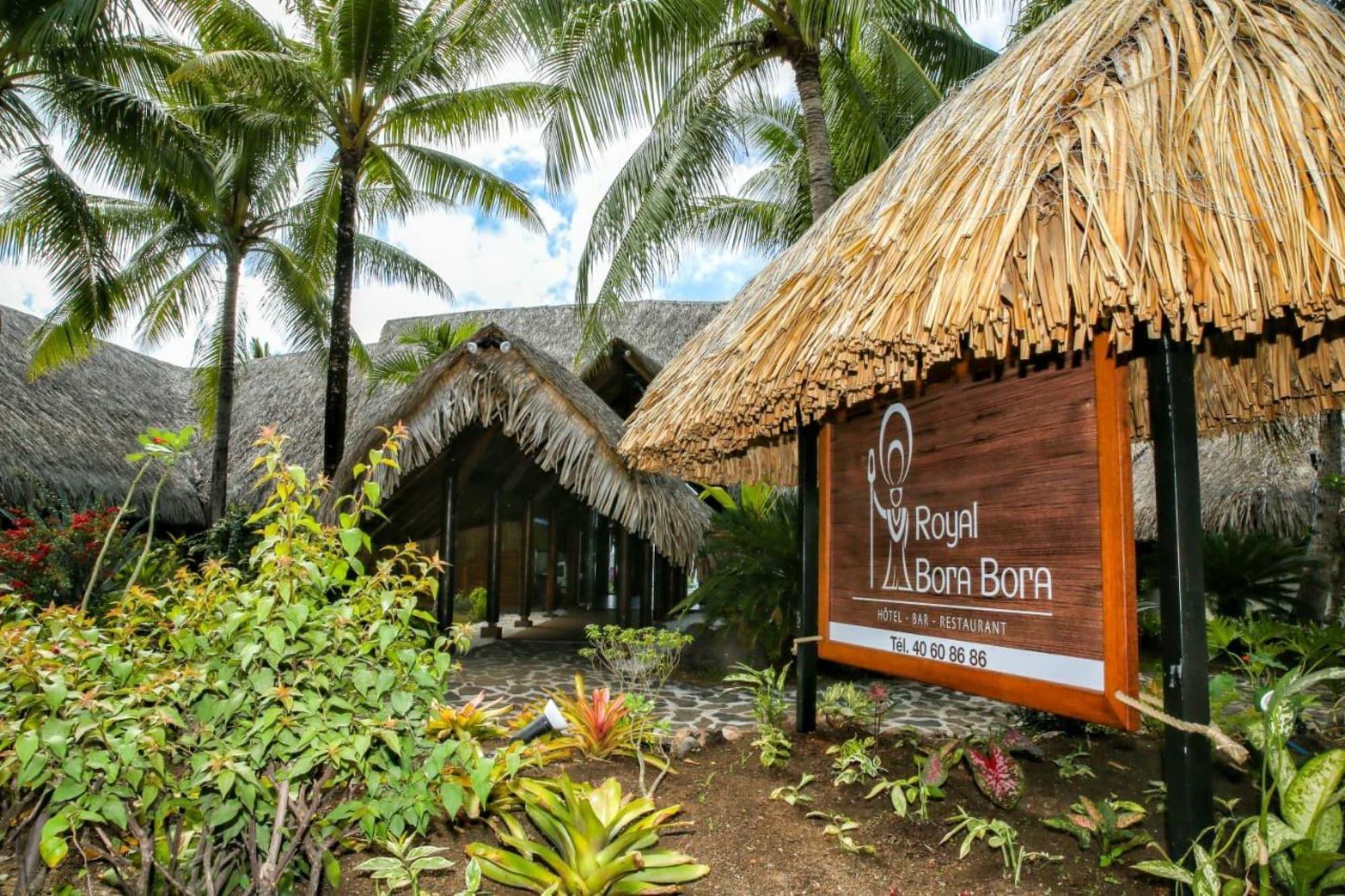 Vista Exterior Hotel Royal Bora Bora