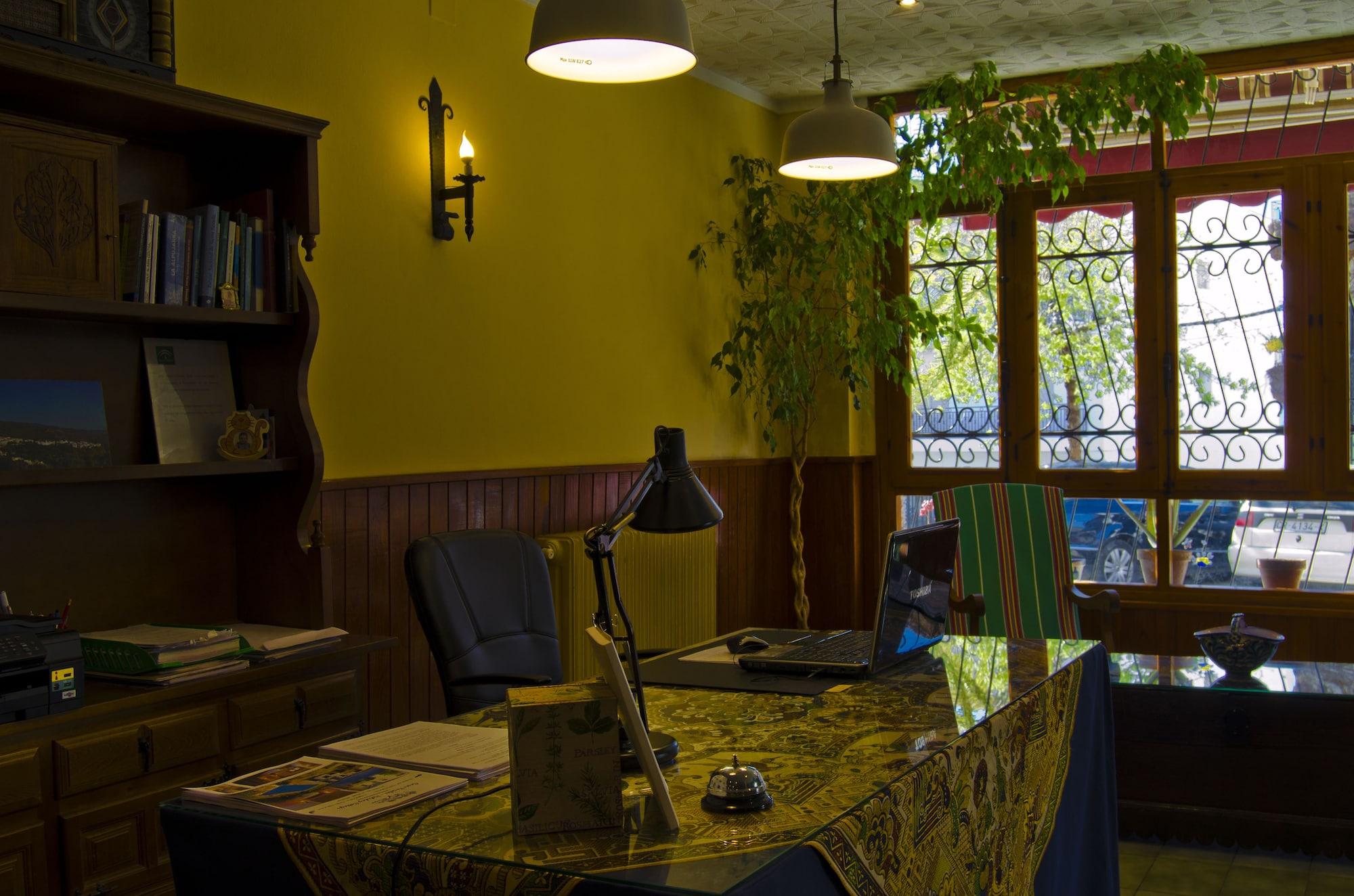 Vista Lobby Hostal Las Perdices