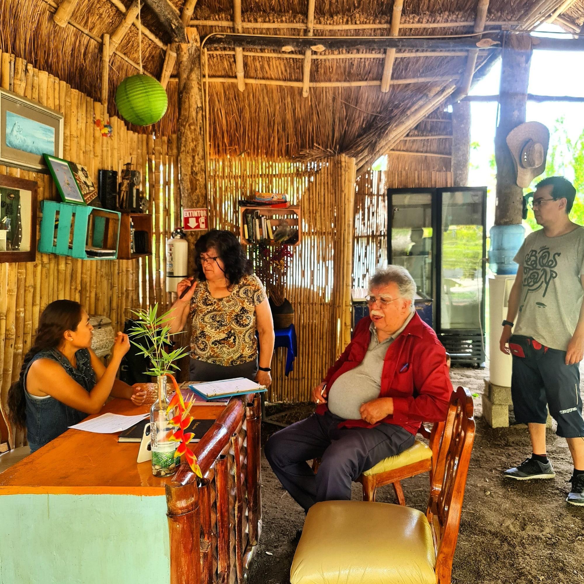 Vista Lobby Cabañas Mannan