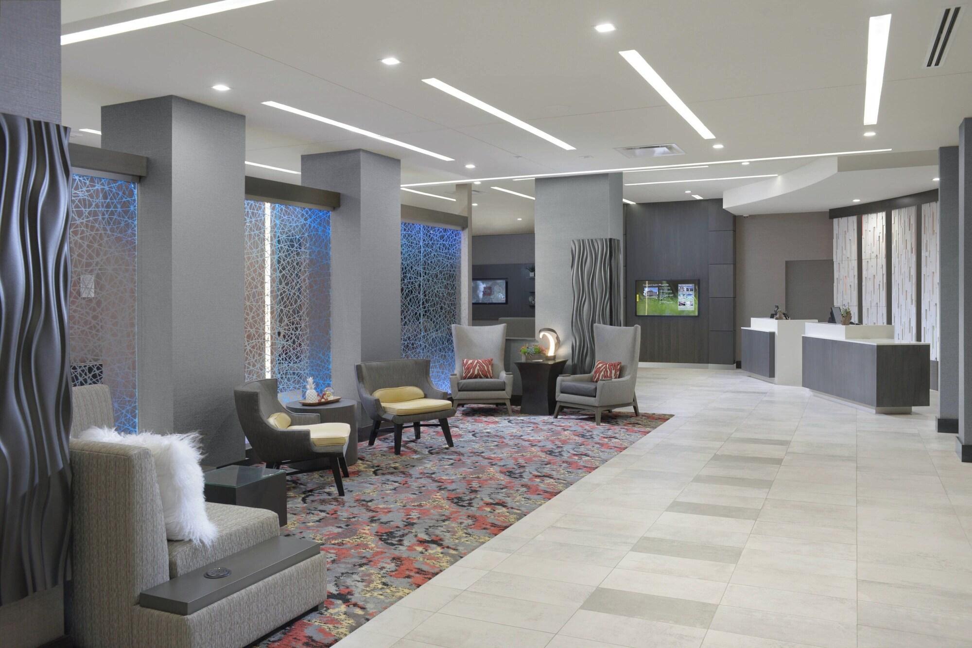Vista Lobby Courtyard by Marriott Austin Pflugerville and Pflugerville Conference Center