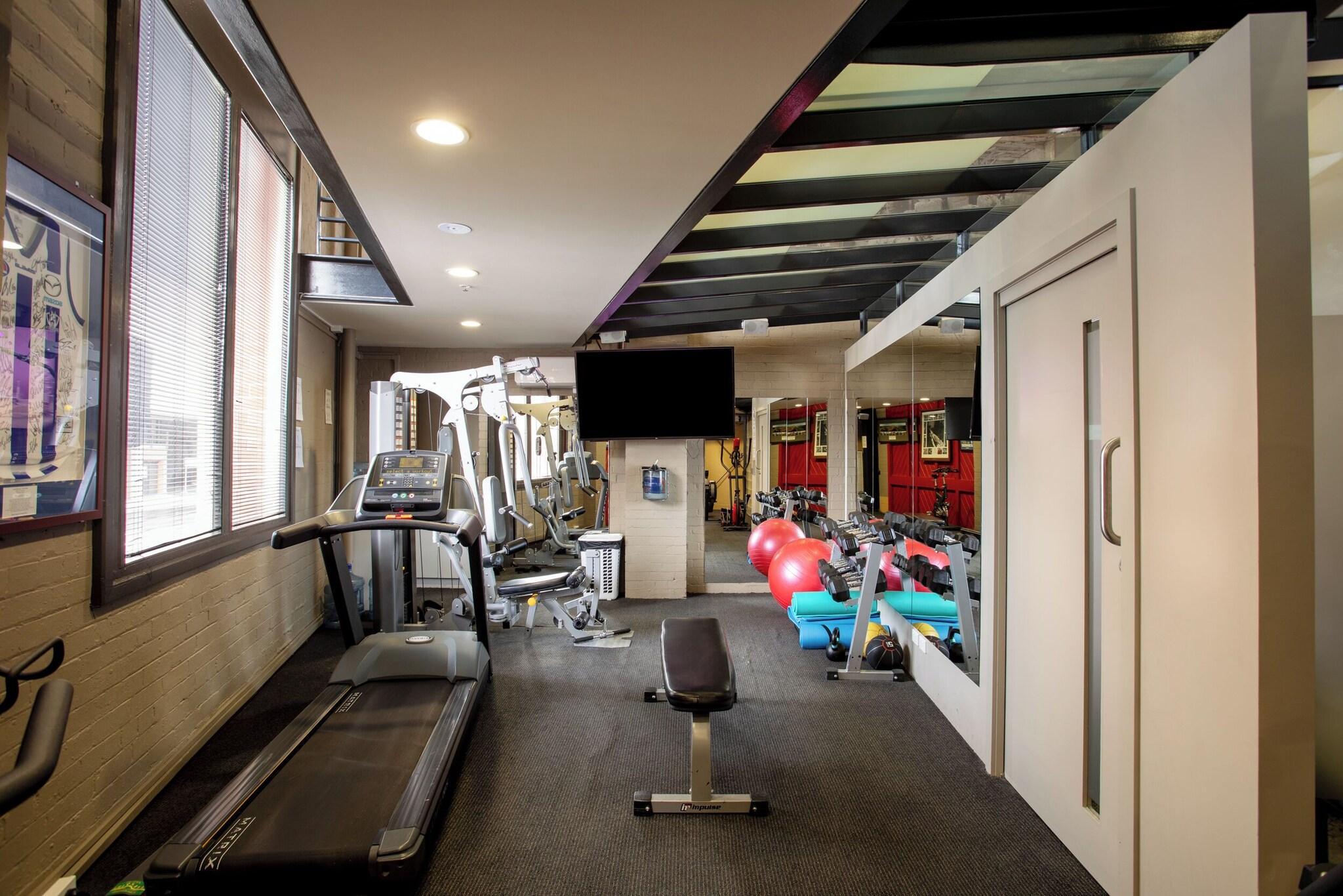 Gimnasio The Old Woolstore Apartment Hotel