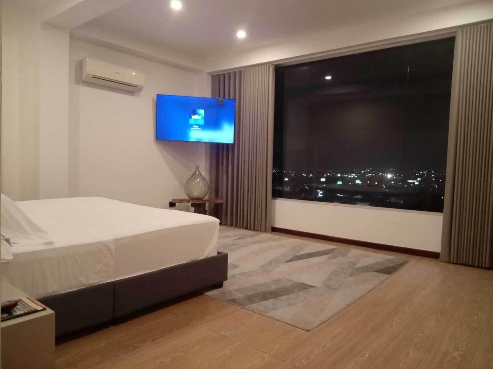 Habitación hotel terraza San Antonio