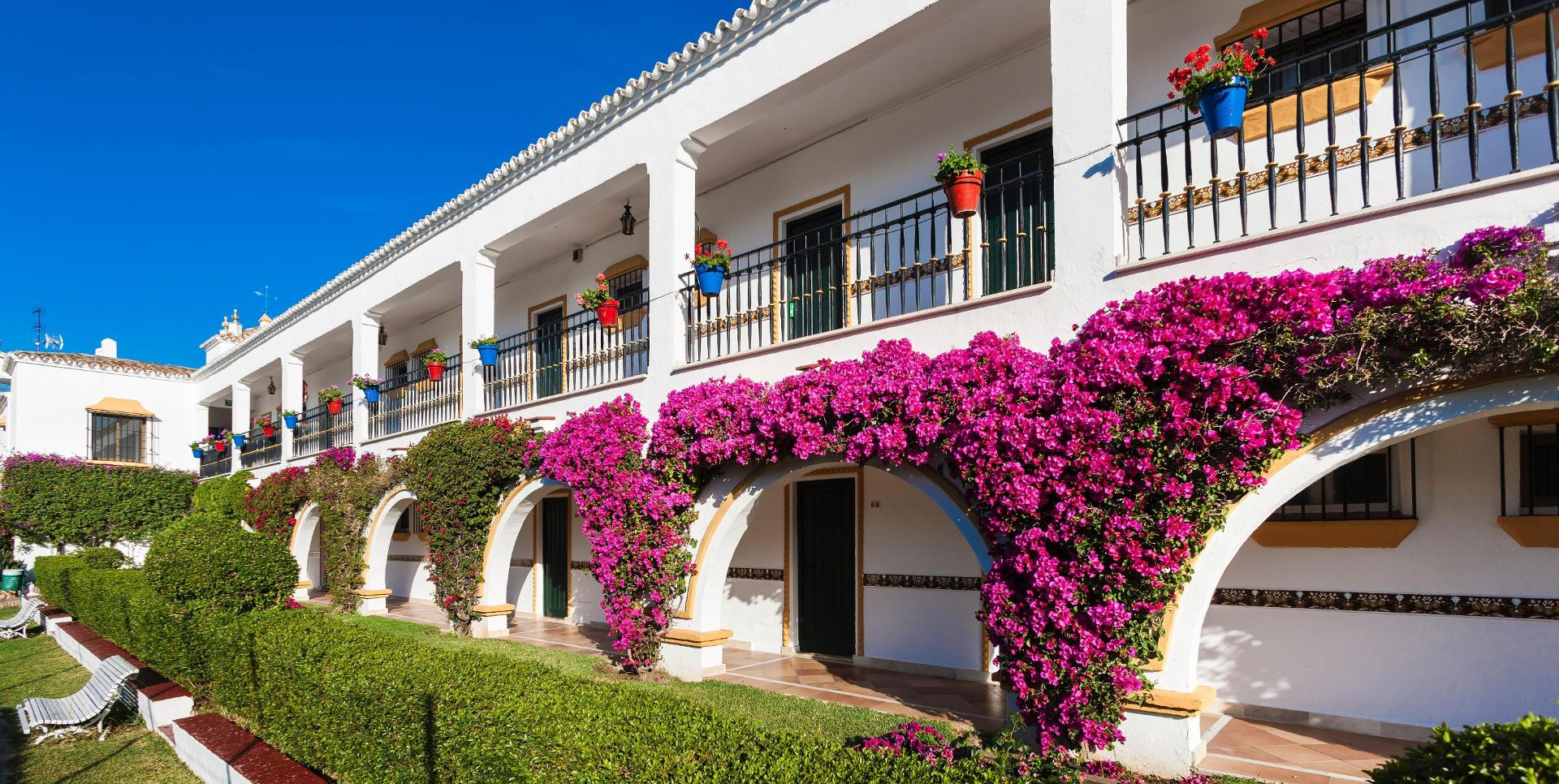 Vista Exterior Globales Cortijo Blanco