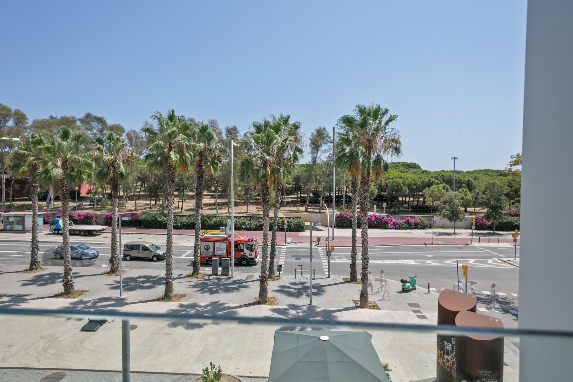 Vista Exterior Lugaris Beach - Apartments