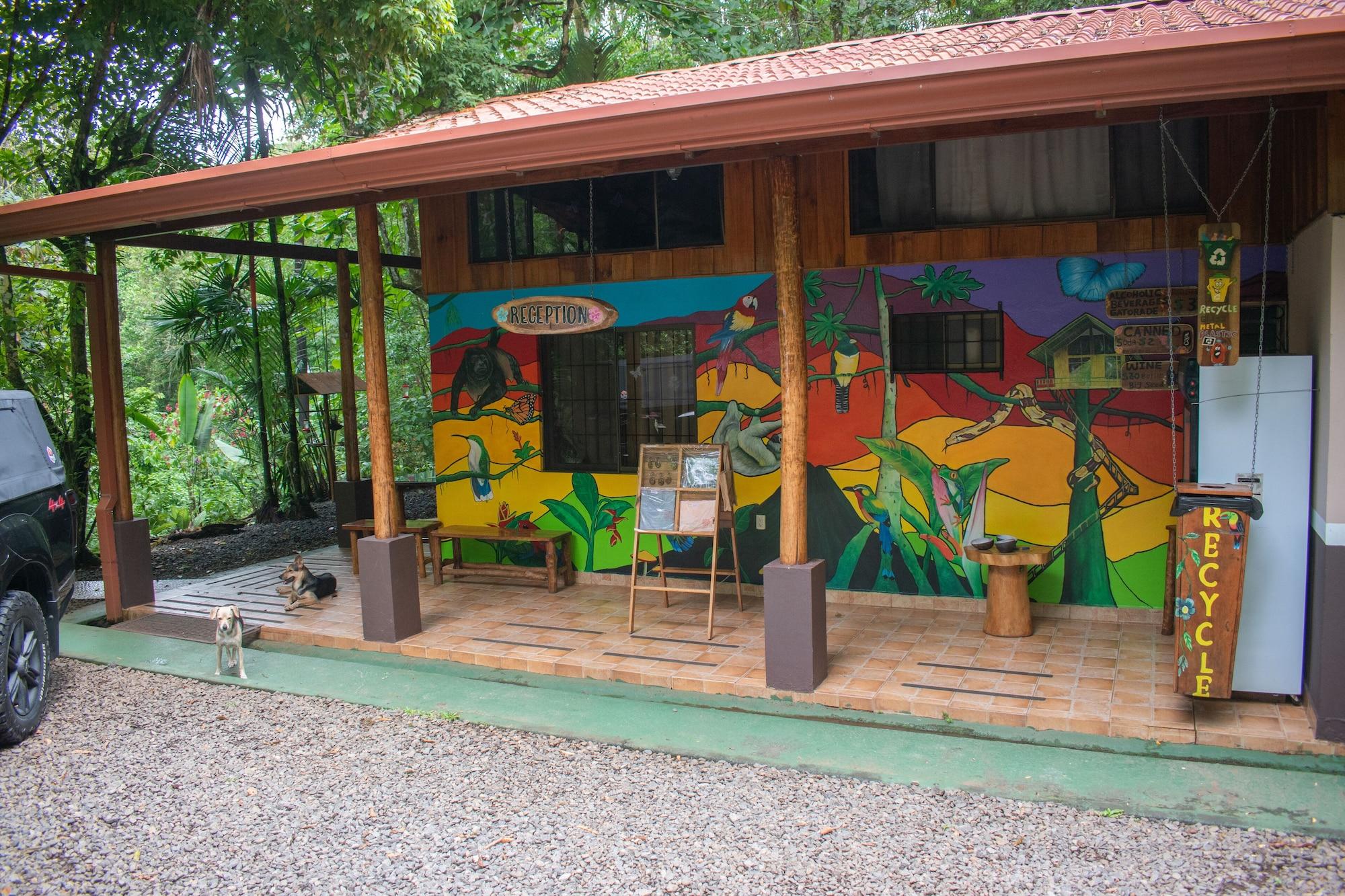 Vista Lobby Tree Houses Hotel Costa Rica