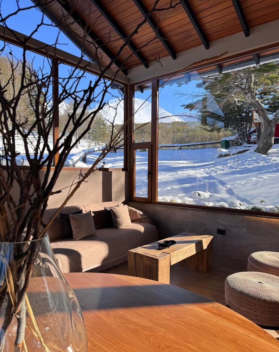 Vista Lobby Altos Ushuaia Hotel & Resto