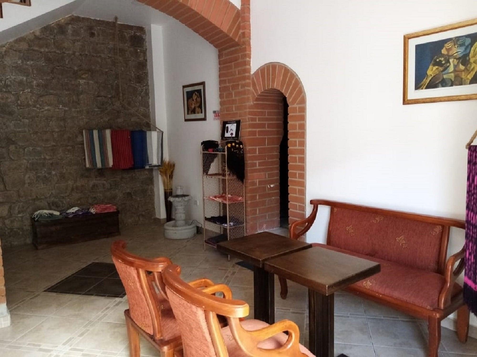 Vista Lobby Hotel Casa Ecuatreasures Centro Histórico