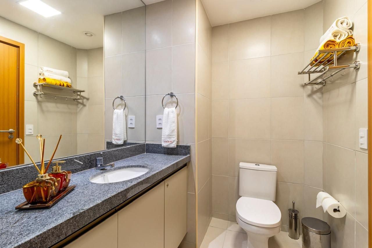 Baño Flat 28 Eco Resort Carneiros