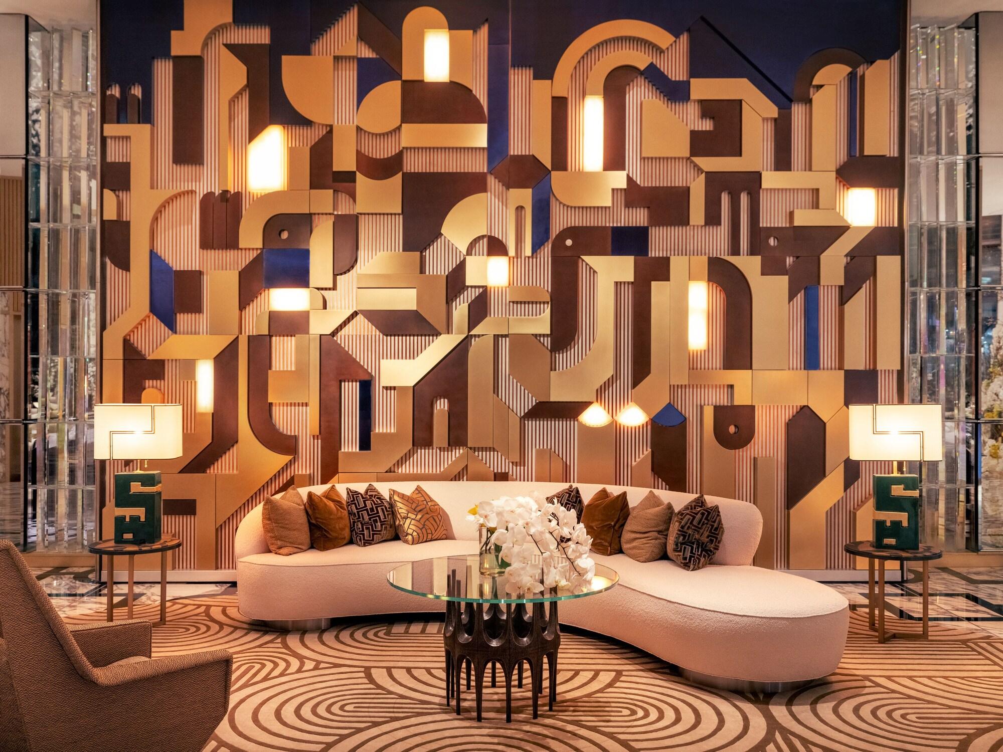 Vista Lobby Royal Mansour Casablanca