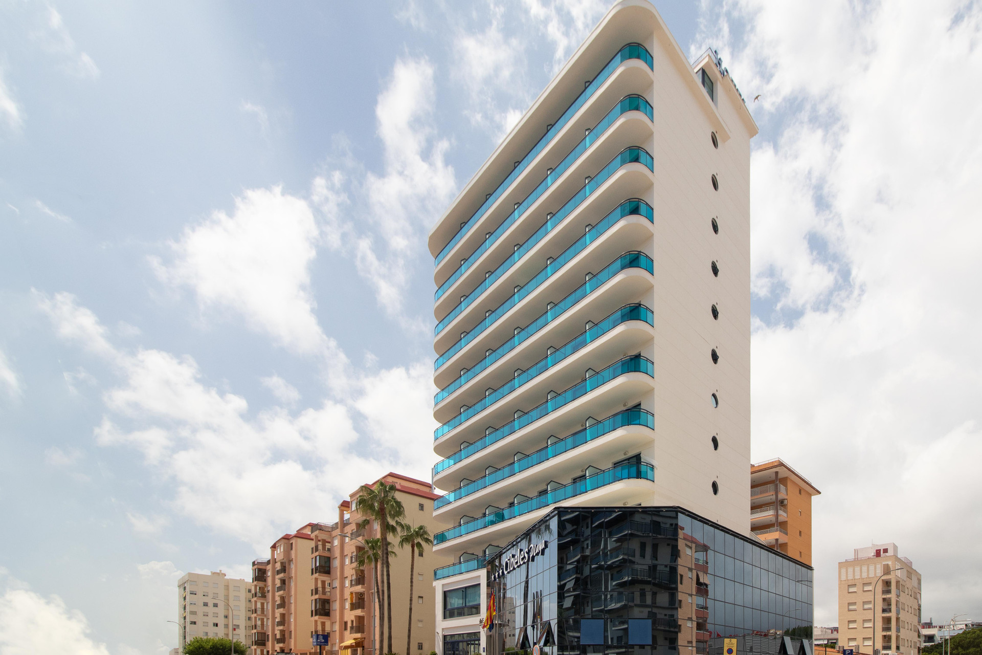 Vista Exterior Hotel Cibeles Playa