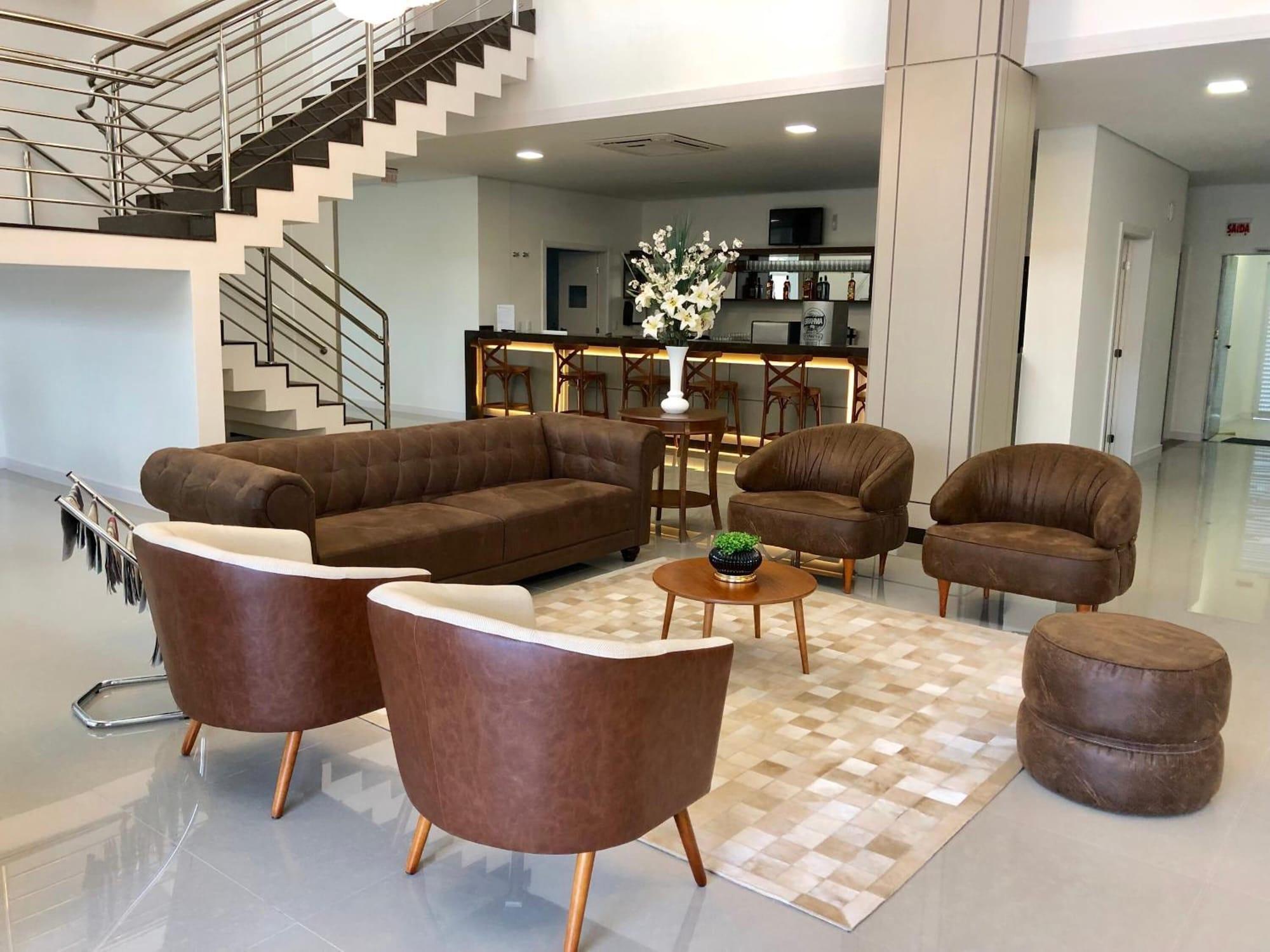 Vista Lobby Tri Hotel Executive Indaial