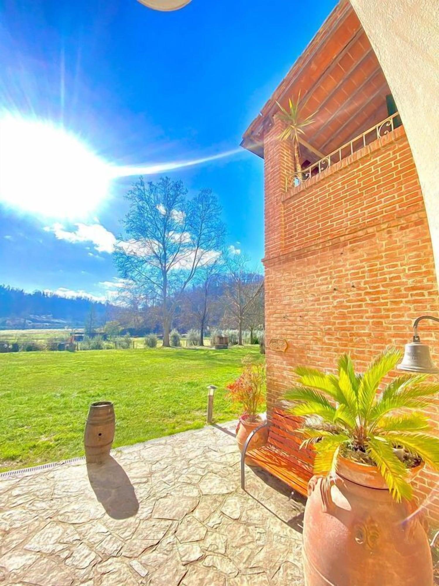 Vista Lobby Agriturismo Podere Bucine Basso