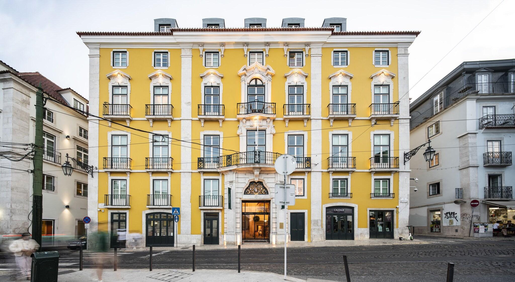 Vista Exterior Palácio Ludovice Wine Experience Hotel