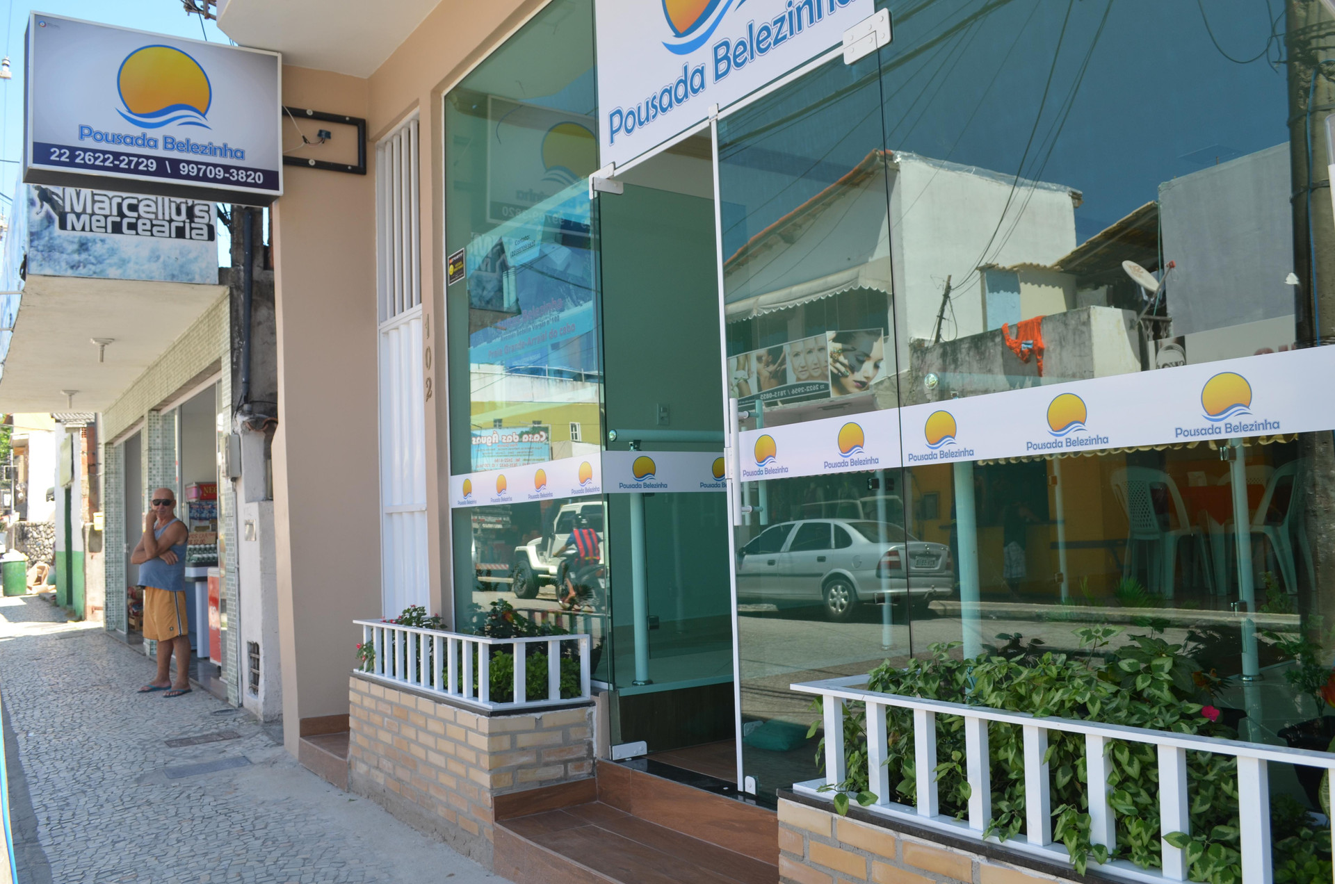 Vista Exterior Pousada Belezinha