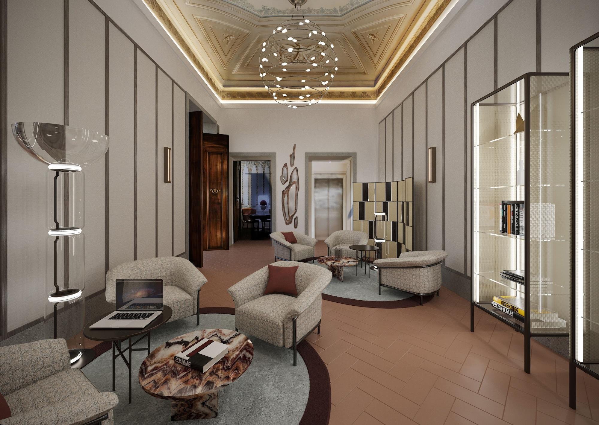 Vista Lobby Palazzo Firenze by Baglioni Hotels & Resorts