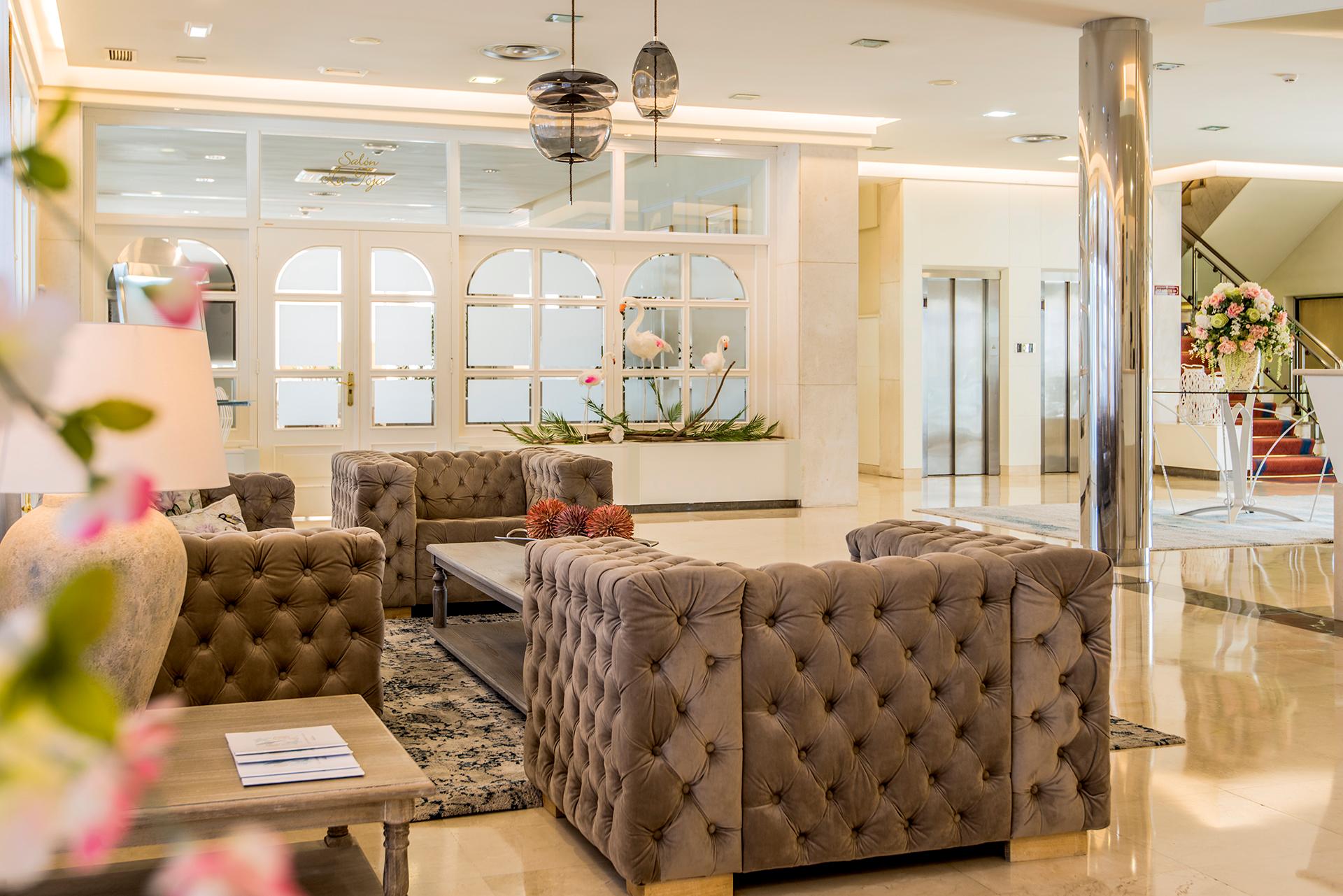 Vista Lobby Eurostars Louxo Talaso