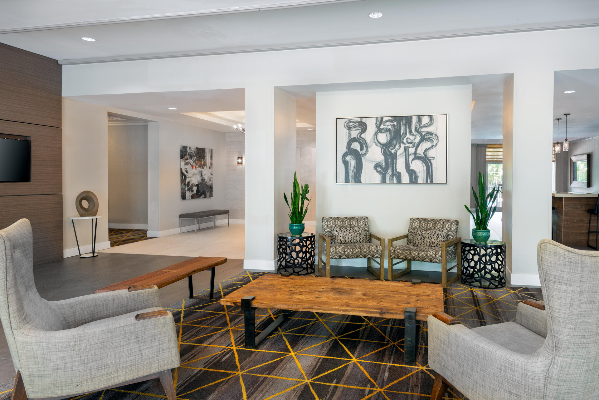 Vista Lobby Holiday Inn Miami-Doral Area by IHG