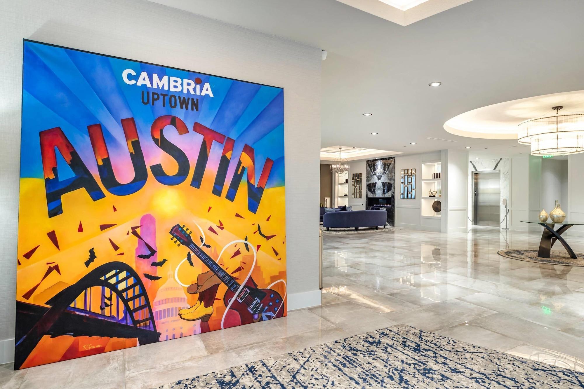 Vista Lobby Cambria Hotel Austin Uptown Near The Domain