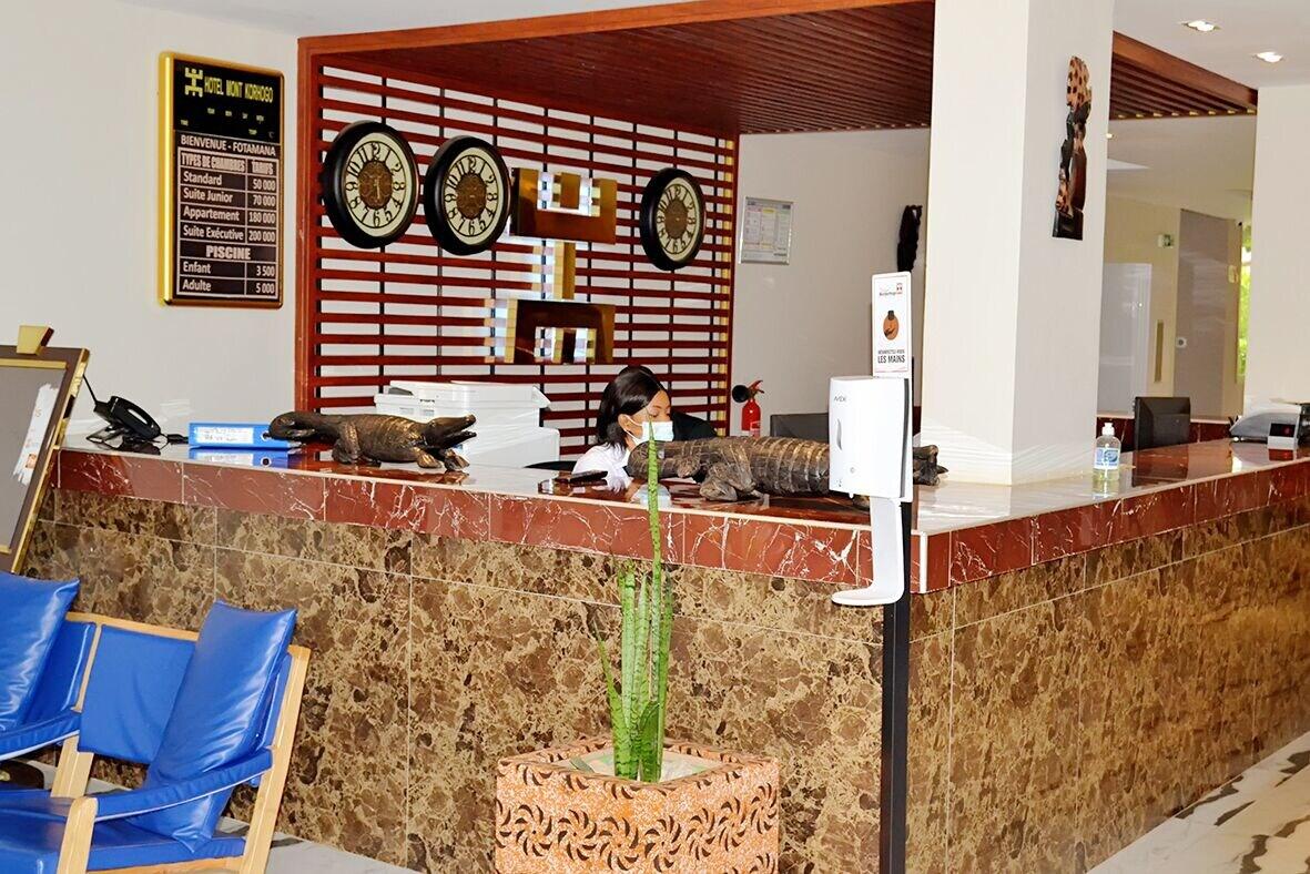 Vista Lobby Hôtel Printemps Mont Korhogo