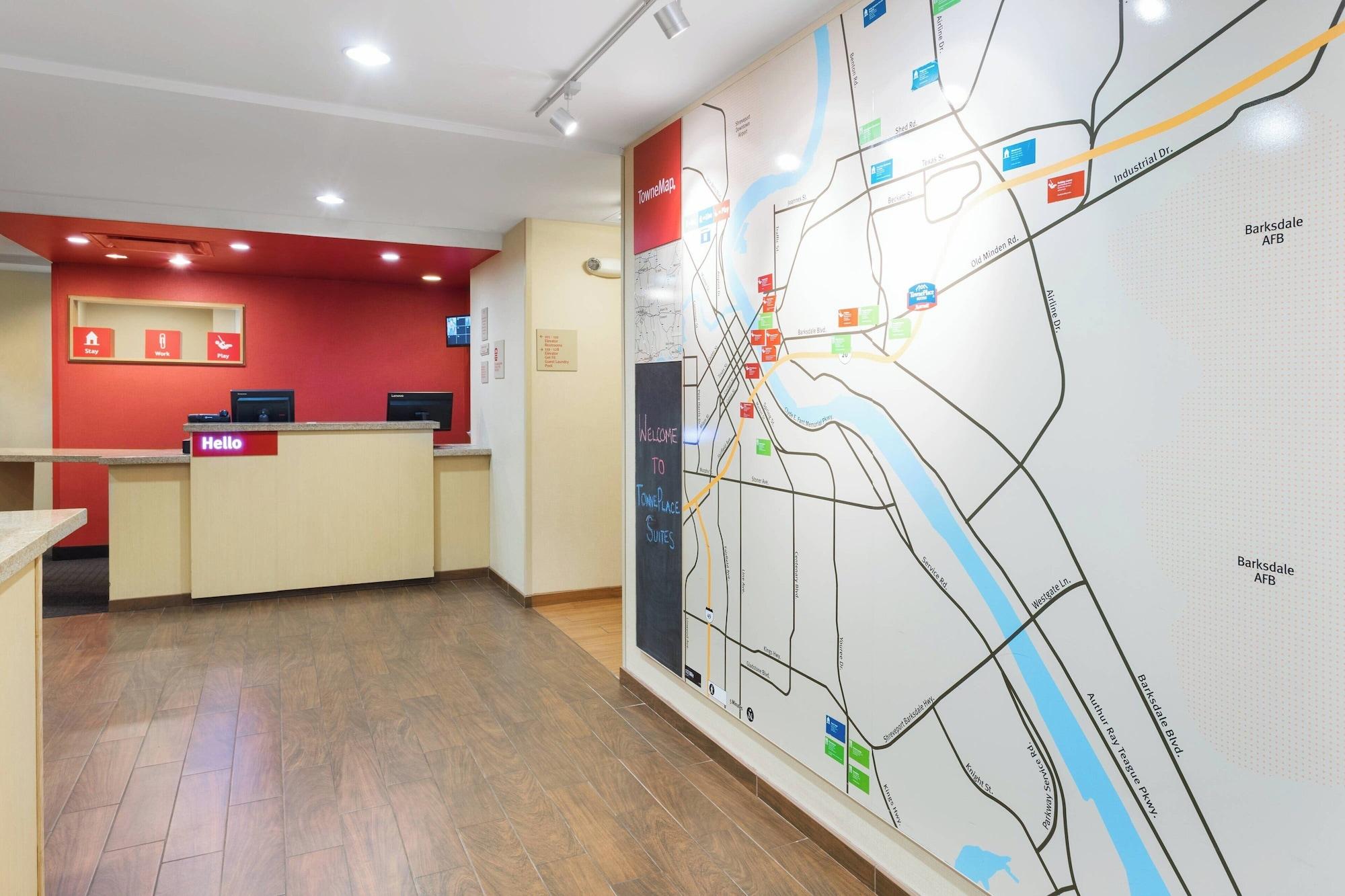 Vista Lobby TownePlace Suites By Marriott Shreveport Bossier City