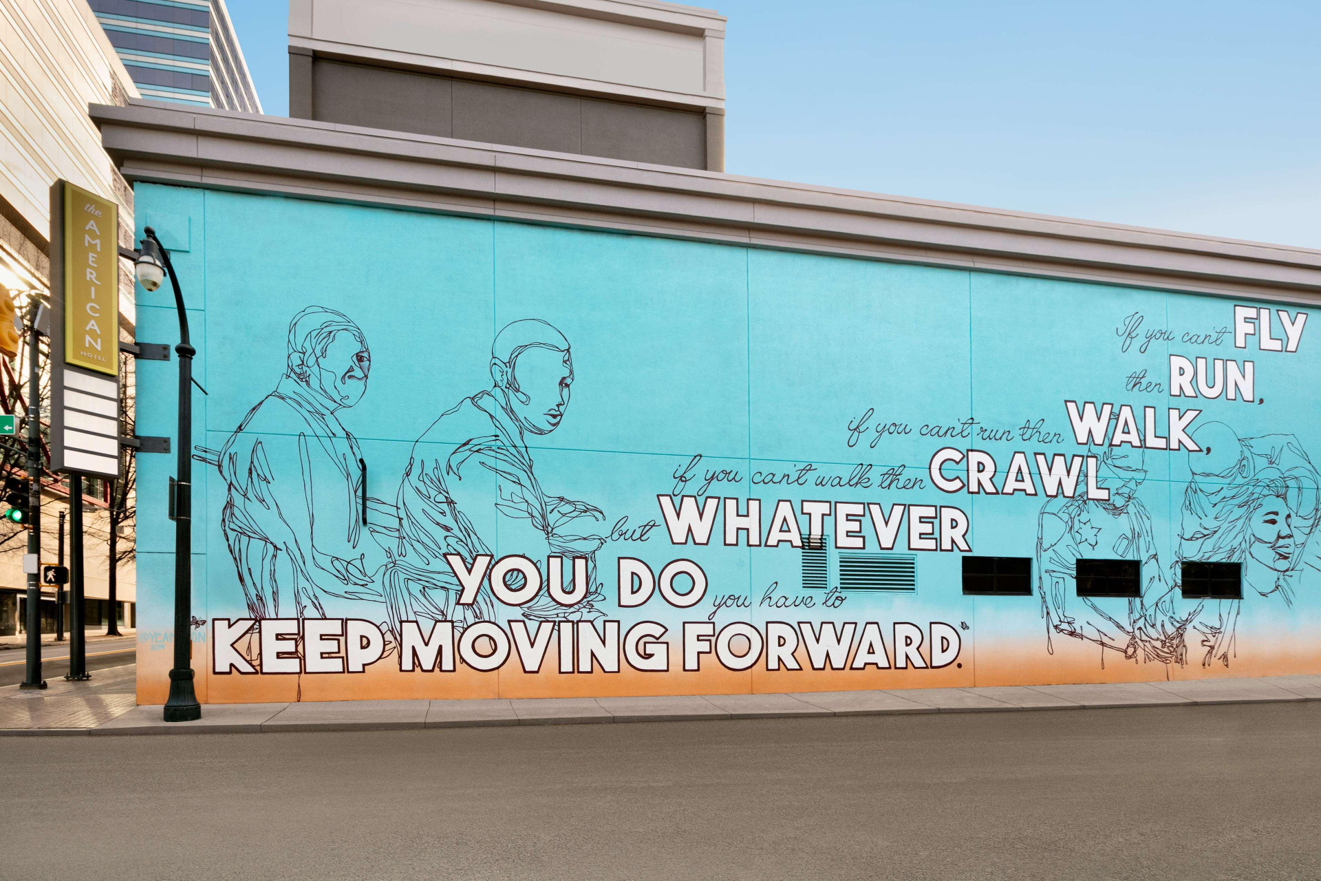 Vista Exterior American Hotel Atlanta Downtown, Tapestry Collection Hilton