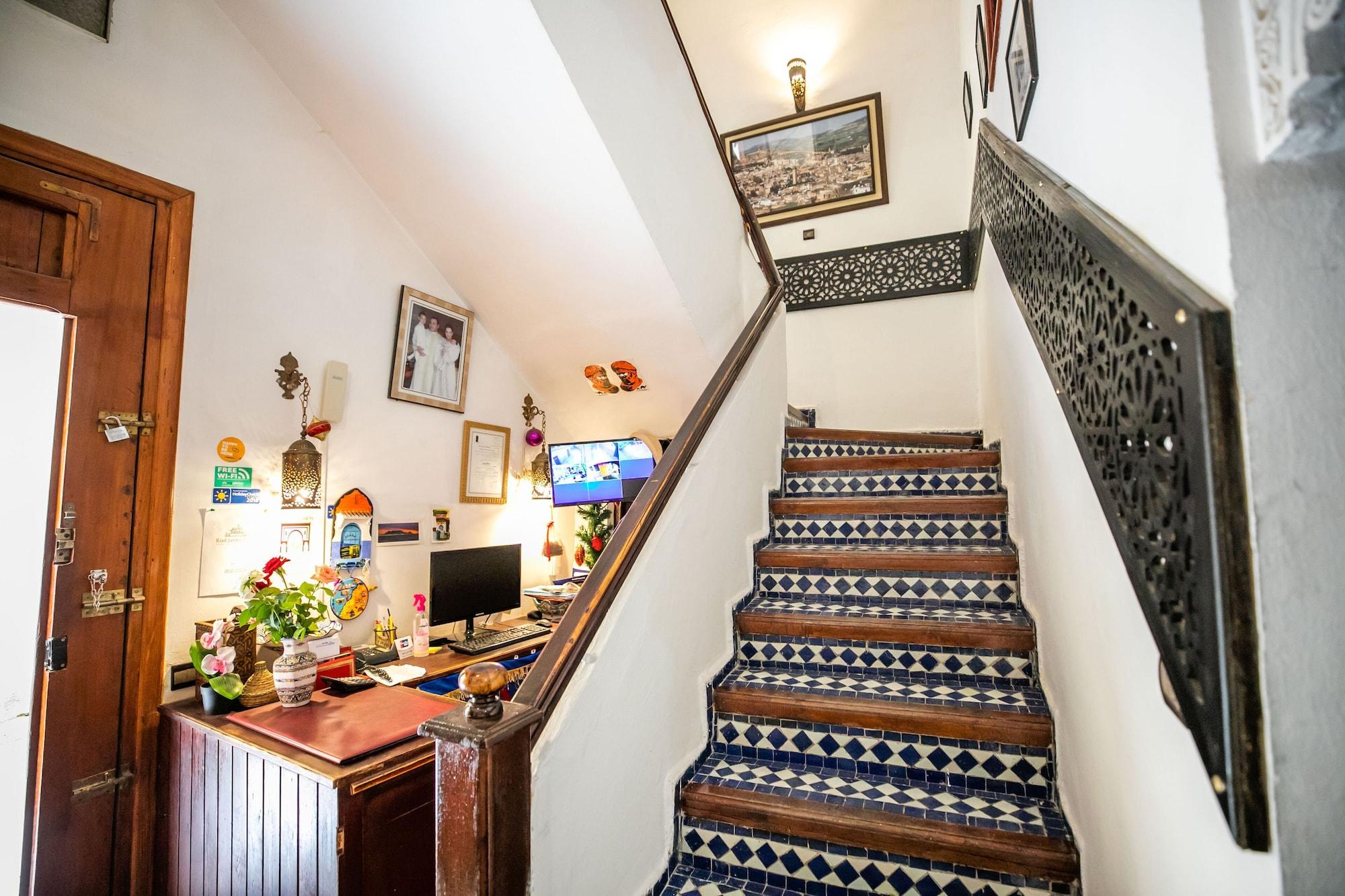 Vista Lobby Riad Jardin Chrifa